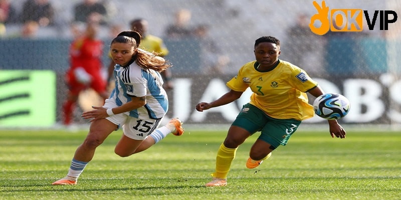 Trực tiếp nữ Argentina thoát thua nữ Nam Phi