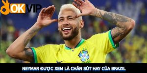 Neymar được xem là chân sút hay của Brazil